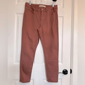 Denver Hayes High Waisted Skinny Crop Jeans